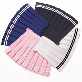 SK003 พร้อมส่ง Mini Pleated Skirt กระโปรงพลีทสั้น