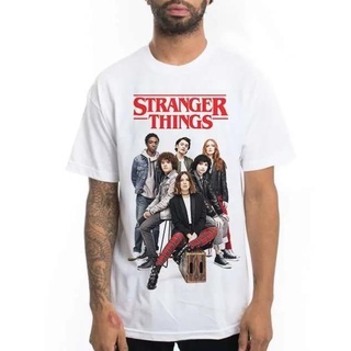 【cotton Tshirts👕】Stranger Things 08 เสื้อหนัง เสื้อยืดวัยรุ่น Unisex ผ้าฝ้าย 100% สวมใส่สบาย