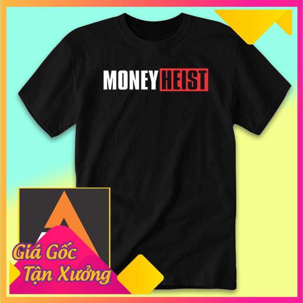 Shock HOT Money Heist Movie Shirt เสื้อ MONEY HEIST ราคาถูกสวย