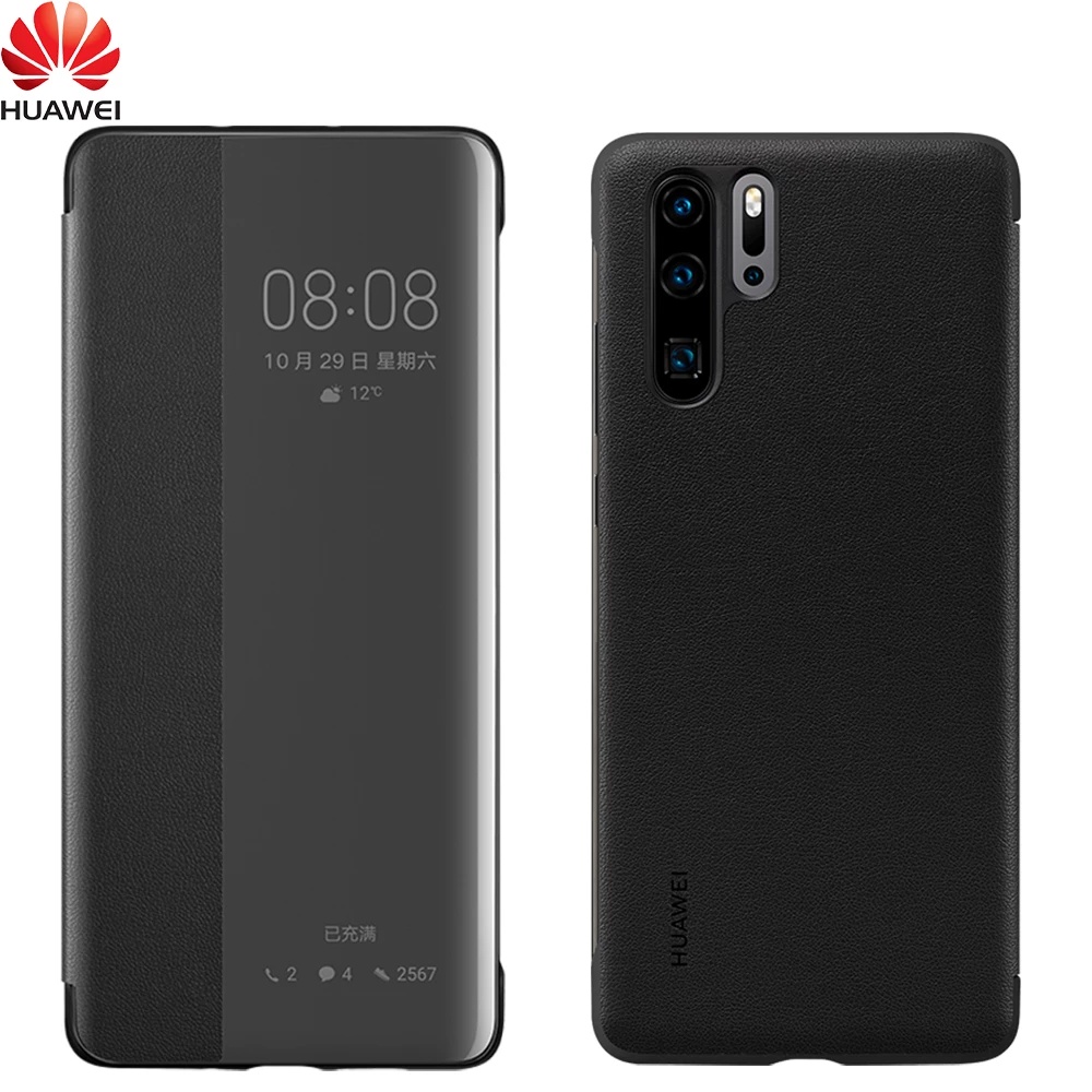 KANVOOS Cover per Huawei P30 Lite, Cover a Libro Portafoglio in Pelle PU [Porta Carte] [Magnetica], Antiurto Flip Case Custodia per Huawei P30 Lite ( Rosso