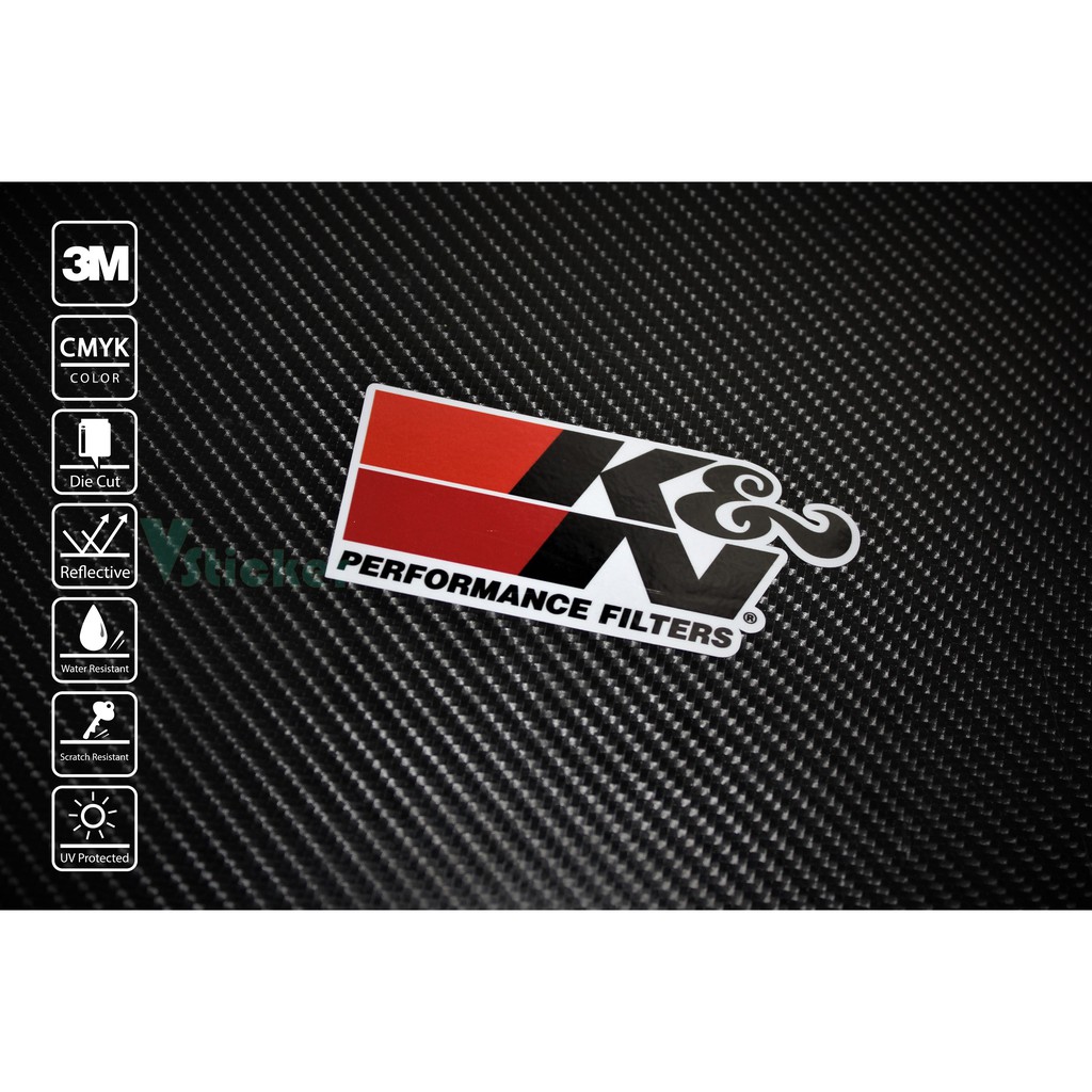 สติ๊กเกอร์ มอเตอร์ไซค์ Sticker K&N 132
