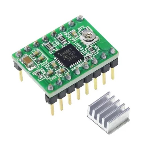 Driver stepper CNC shield arduino CNC motor stepper nema 17 ฮีทซิงค์