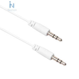 สายเคเบิ้ลเสียงสเตอริโอ 3 . 5 มม . 1 / 8 To 1 / 8 Male Aux Cord สําหรับหูฟังรถยนต์ Norton