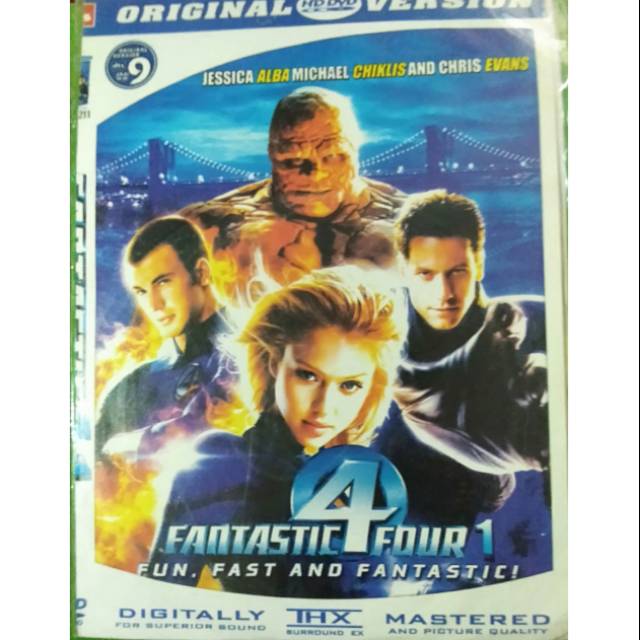 ฟิล์มเทปคาสเซ็ต DVD FANTASTIC FOUR