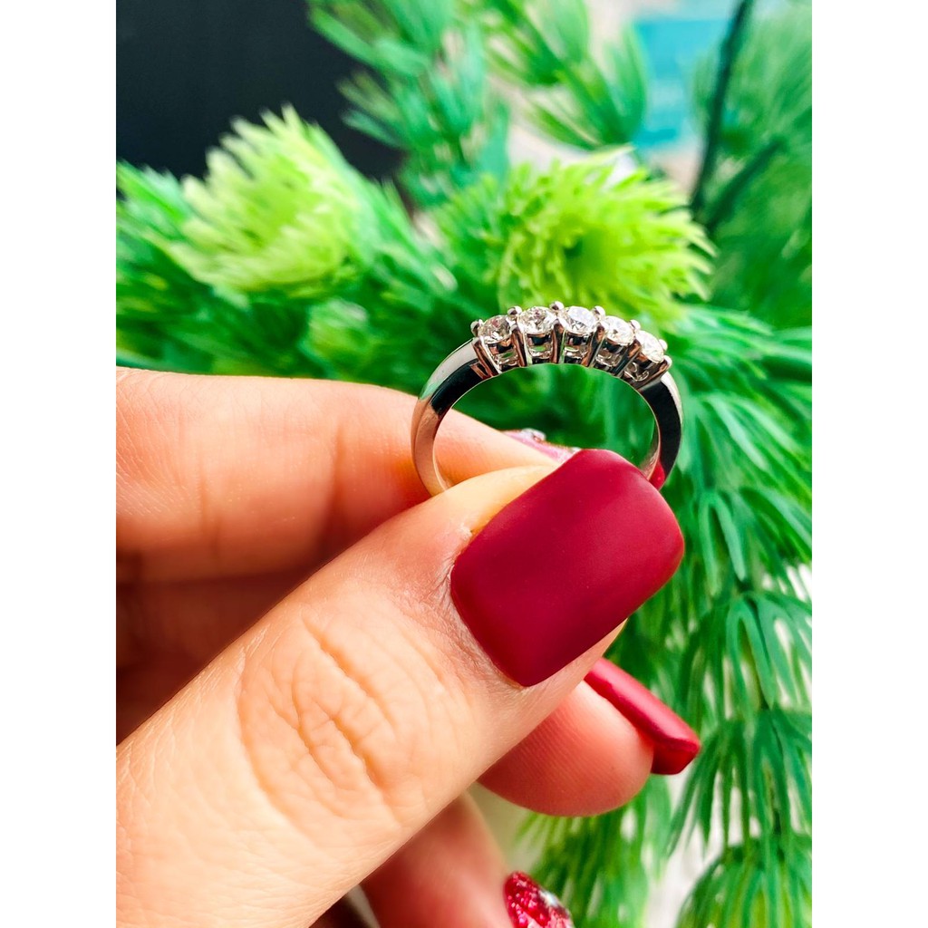 Diamond ring 0.41CT 3.57GRAM