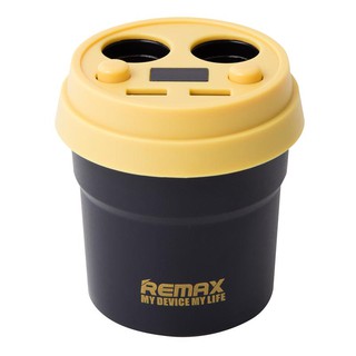 อุปกรณ์ชาร์จไฟในรถยนต์ สีดำ Remax CR-2XP/Remax CR-2XP Black Car Charger