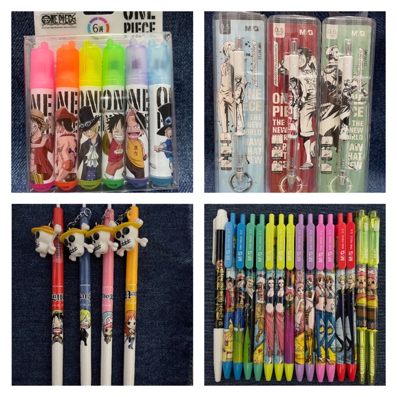 ปากกาวันพีช one piece M&G 0.5 mm.