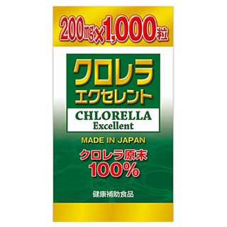 MIYAMA KAMPO Chlorella ผลิตภัณฑ์เสริมอาหาร สาหร่ายคลอเรลล่าผง บรรจุ 1,000 เม็ด / MIYAMA KAMPO Chlorella Excellent Dietar