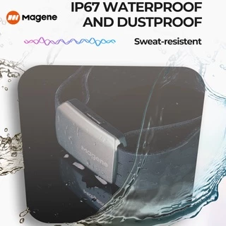 Magene H803 Sensor Armband Dual Mode ฟิตเนสกลางแจ้ง Bluetooth Ant Sensor พร้อมสายรัดแขน