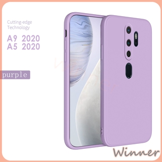 Case Oppo A9 2020 A5 2020 Oppo Mfyt เคสโทรศัพท์มือถือซิลิโคนสีพื้นสําหรับ