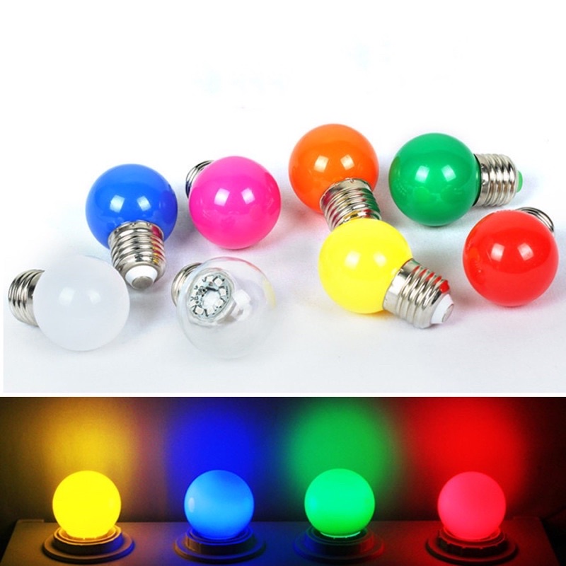 หลอดไฟปิงปอง LED 3W ยกแพ็ค แบบใส แบบขุ่น แสงวอม ขั้วE27 ใส่ขัเวห้อยกันน้ำได้ งานดี คุณภาพสูง ประหยัดไฟ