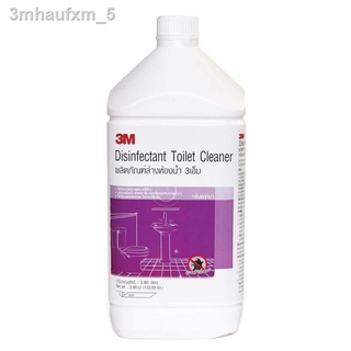❧♘3M Disinfectant Toilet Cleaner น้ำยาล้างห้องน้ำฆ่าเชื้อโรค 3 เอ็ม ปริมาตร 3.8 ลิตร