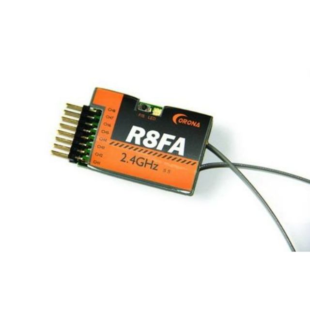 รีซีฟเวอร์ Corona R8FA 2.4GHz 8CH Receiver Speed Spectrum ( Fast Compatible )