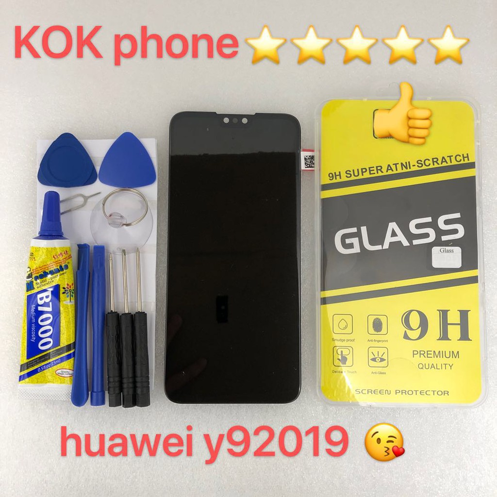 ชุดหน้าจอ Huawei Y9 2019 แถมฟิล์มพร้อมชุดไขควง