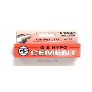 พร้อมส่ง &gt; กาว GS cement หัวเข็ม สำหรับติดเพชร ติดเครื่องประดับ ไม่ทิ้งคราบกาว