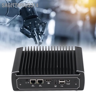 Sagittarius314 Fanless Industrial PC Aluminum Alloy Shell Embedded Computer with 3G 4G WIFI SIM Card Slot 100‑240V