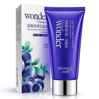 BIOAQUA BLUEBERRY WONDER CLEANSER FOAM 100g.