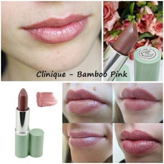 clinique bamboo pink lipstick