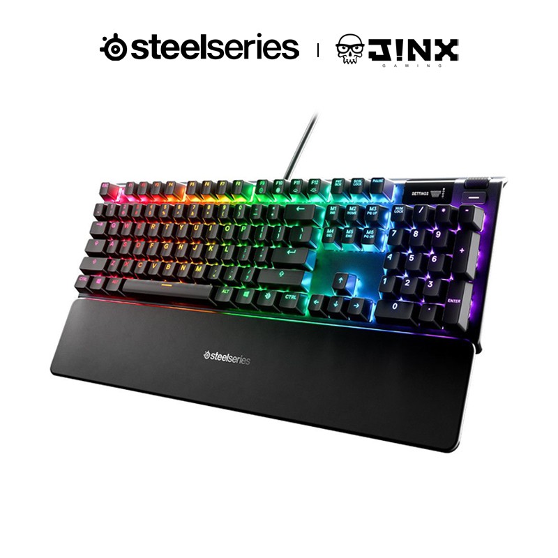 SteelSeries Apex 5 Hybrid mechanical gaming keyboard (ภาษาอังกฤษ) ประกันศูนย์ 1 ปี