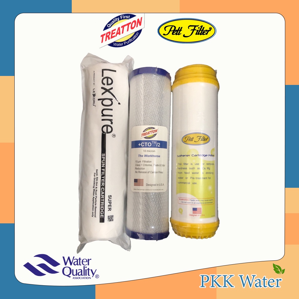 ไส้กรองน้ำขนาด 10 นิ้ว  PP,CTO Carbon Block,เรซิ่น Resin คุณภาพสูง