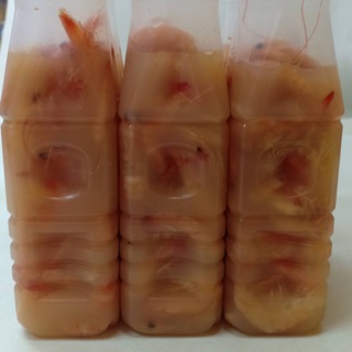 กุ้งส้ม กุ้งเปรี้ยว กุ้งทะเล ปากพนัง 3ขวด