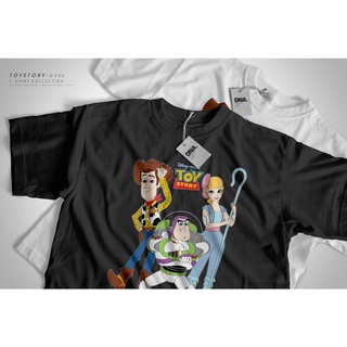 เสื้อยืดคอกลมดีเทลลายทอยสตอรี่ Toy Story Ver.2