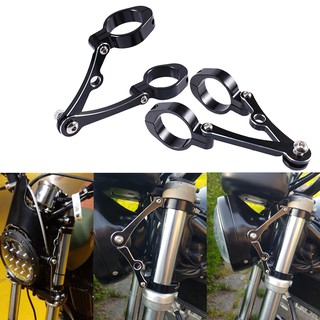 อุปกรณ์เสริมรถจักรยานยนต์ 39 มม . - 41 มม . Cnc Fork Mount Clamp