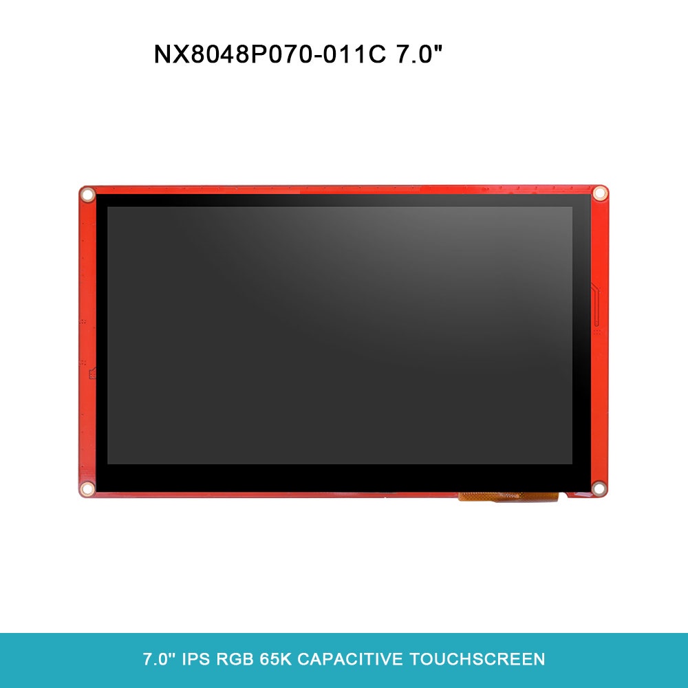 Nextion Intelligent P Series:NX8048P070-011C 7"Capacitive Touchscreen Without Enclosure HMI TFT LCD 