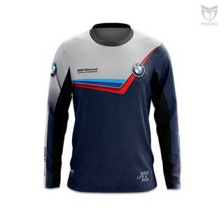 เสื้อยืด พิมพ์ลายรถจักรยานยนต์ bmw แบบใหม่
