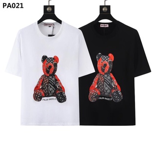 Pa021 เสื้อยืดแขนสั้น ลายนางฟ้าปาล์ม แฟชั่นสําหรับผู้ชาย และผู้หญิง