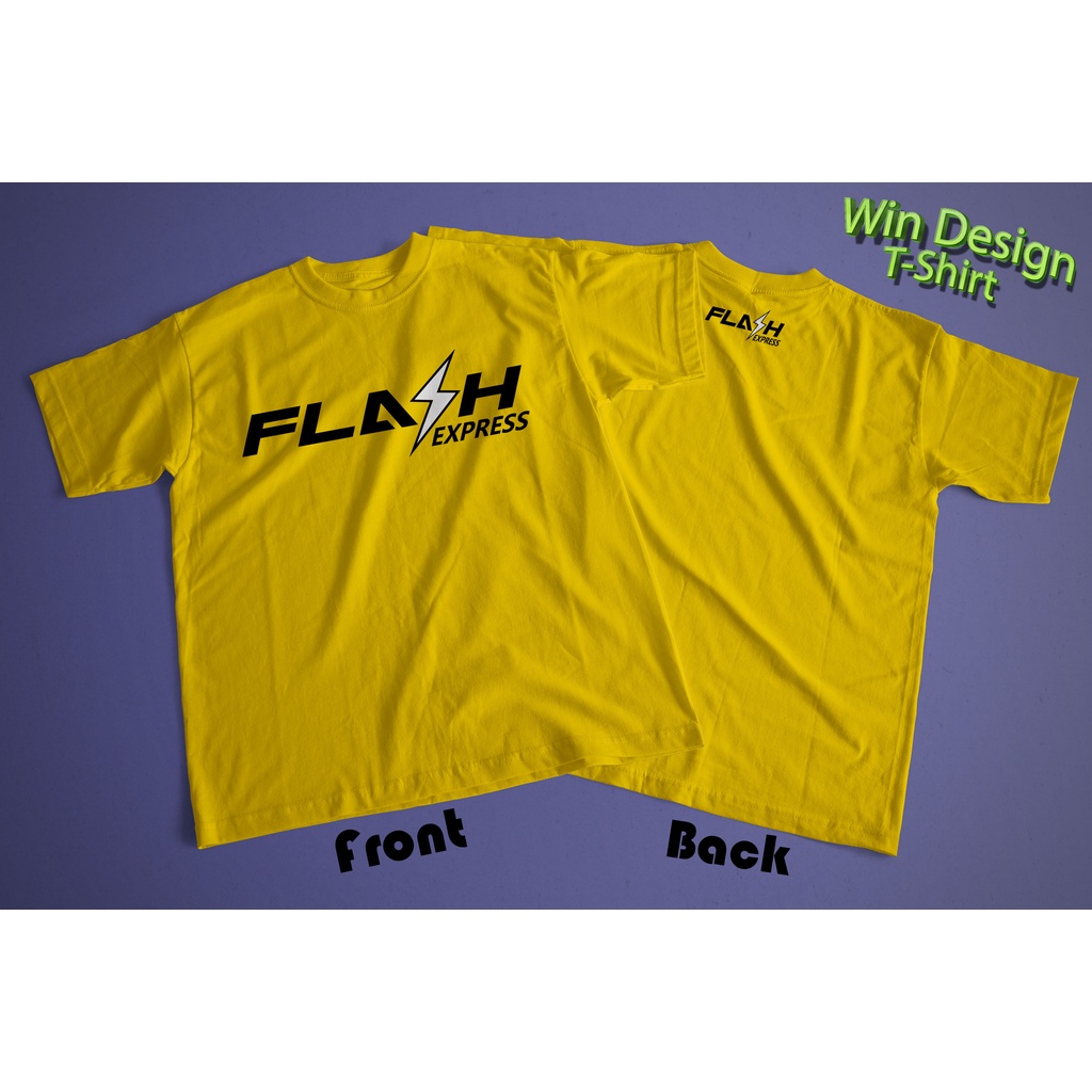 เสื้อยืด Flash Express แฟลช เอ็กซ์เพรส