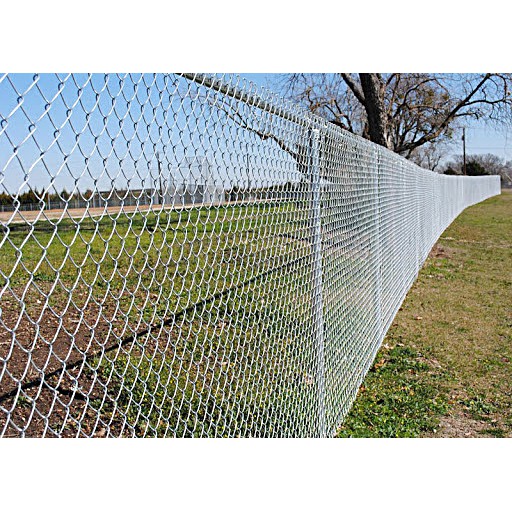 ลวดตาข่ายเหล็กถัก ยาว10m.ลวดตะแกรงเหล็ก ตาข่ายล้อมรั้ว ลวดตาข่ายเหล็กถัก Chain link ช่องตา 2 นิ้ว - รูปที่ 3