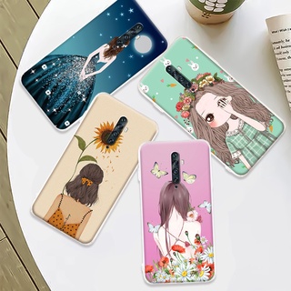 เคสโทรศัพท์ สาวสวย อ่อนนุ่ม เคส OPPO Reno2 F Reno2 Z