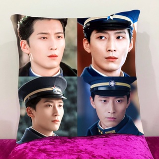 หมอนอิงสั่งทำ ใส่ได้4รูป ขนนุ่ม หมอนอิงโซฟา หมอนอิงในรถ หมอนอิง Cushions เปลวไฟ สงคราม ความรัก โต้วเซียว เฉินตูหลิง