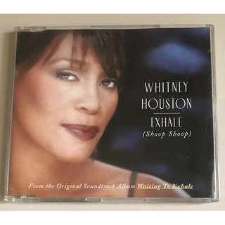 ซีดีซิงเกิ้ล ลิขสิทธิ์ มือ 2 สภาพดี...299 บาท “Whitney Houston” ซิงเกิ้ล "Exhale (Shoop Shoop)”*แผ่น Made in EC*