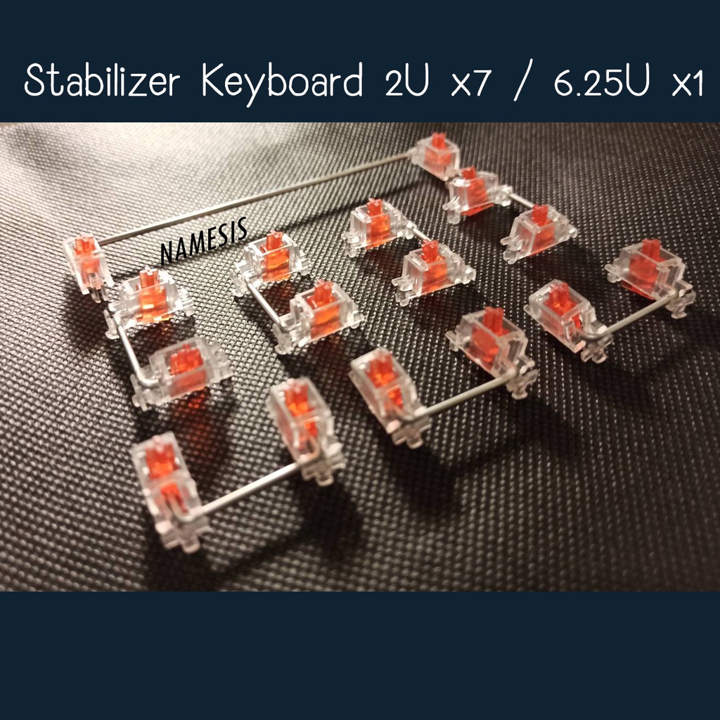 Stabilizer Keyboard 2UX7 6.25UX1