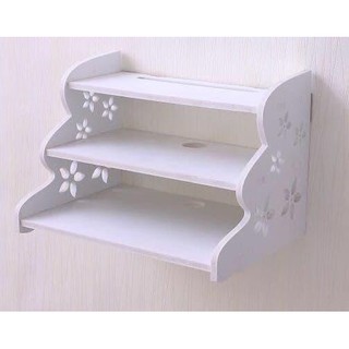 ราคาถูก MERIAH ชั้นวางกล่องสี่เหลี่ยม ขนาดเล็ก ติดผนัง VINTAGE Lugahome