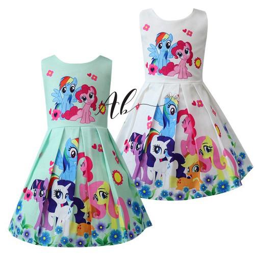 Angel Baby My Little Pony ชุดเดรส (สีชมพู สีเขียว และสีขาว)