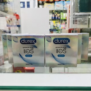 ดูเร็กซ์ ถุงยางอนามัย รุ่นแอรี่ Durex Airy กล่อง 2 ชิ้น