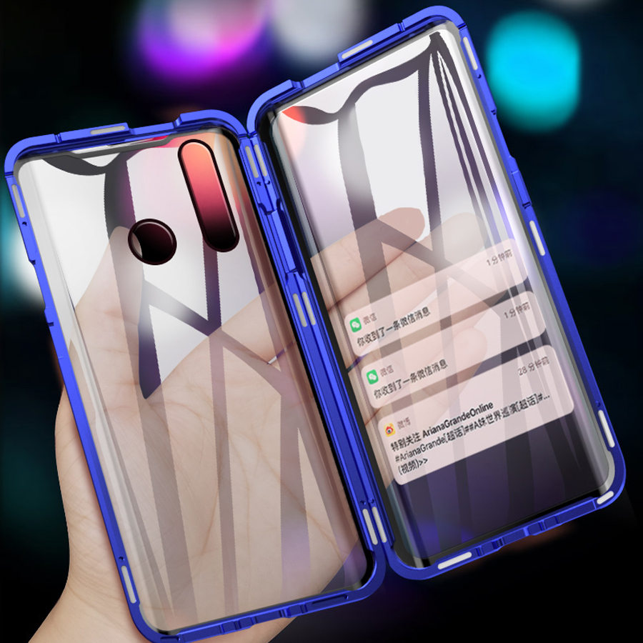 Xiaomi 360 กระจกนิรภัยสองด้านแม่เหล็กโทรศัพท์มือถือสําหรับ Xiaomi Mi POCO M3 F3 X3 X3NFC X3Pro 11T 1