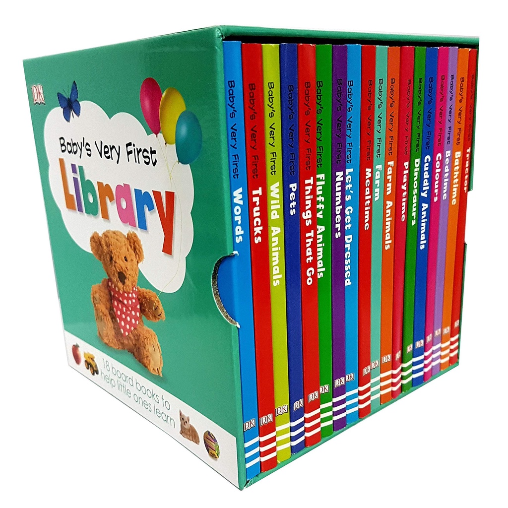 BBW หนังสือ Dk Baby'S Very First Library 18 Board Books ISBN: 9780241376911