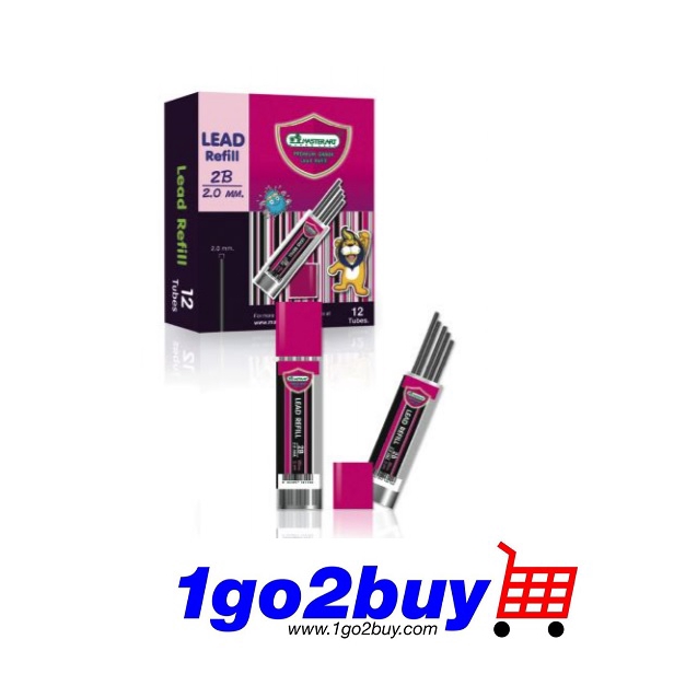 MASTERART MECHANICAL PENCIL LEAD 2.0MM 2B