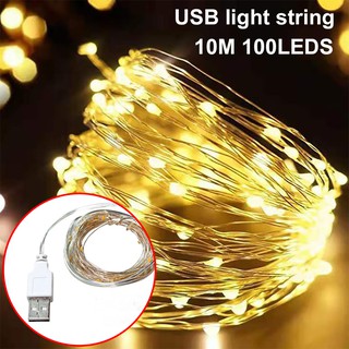 LED String light ไฟ USB ไฟนางฟ้า ตกแต่งงาน 2 เมตร