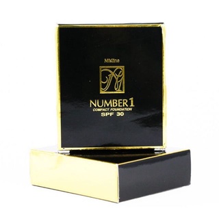 แป้งมิสทีน Mistine Number One Compact Foundation SPF30 มิสทีน นัมเบอร์วัน แป้งพัฟ แป้งคุมมัน