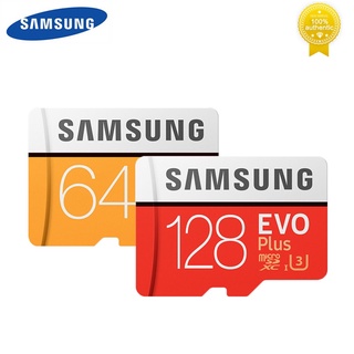 SAMSUNG Micro SD card 128GB Memory Card EVO Plus 128 GB Class10 TF Card C10 microsd UHS-I U3 Free Shipping