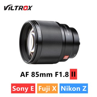 Viltrox 85mm f1.8II STM AFระบบโฟกัสอัตโนมัติแบบ Full-frame Medium Telephoto Portrait คงที่โฟกัสเลนส์ Sony พอร์ต E พอร์ต Fuji X Nikon Z