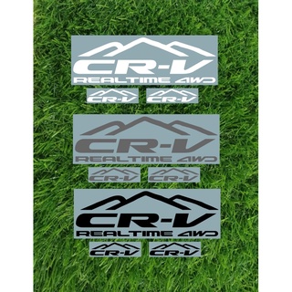 สติกเกอร์ติดยางรถยนต์ CRV SEREP และด้านข้าง 1 ชุด