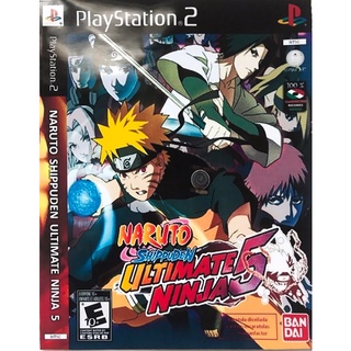 แผ่นเกมส์ ps2 Naruto Shippuden Ultimate Ninja 5