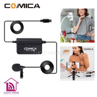 ไมโครโฟน COMICA CVM-SIG.LAV V05 Multi-functional SINGLE Lavalier Microphone USB Type-C For Smartphone &amp; Camera