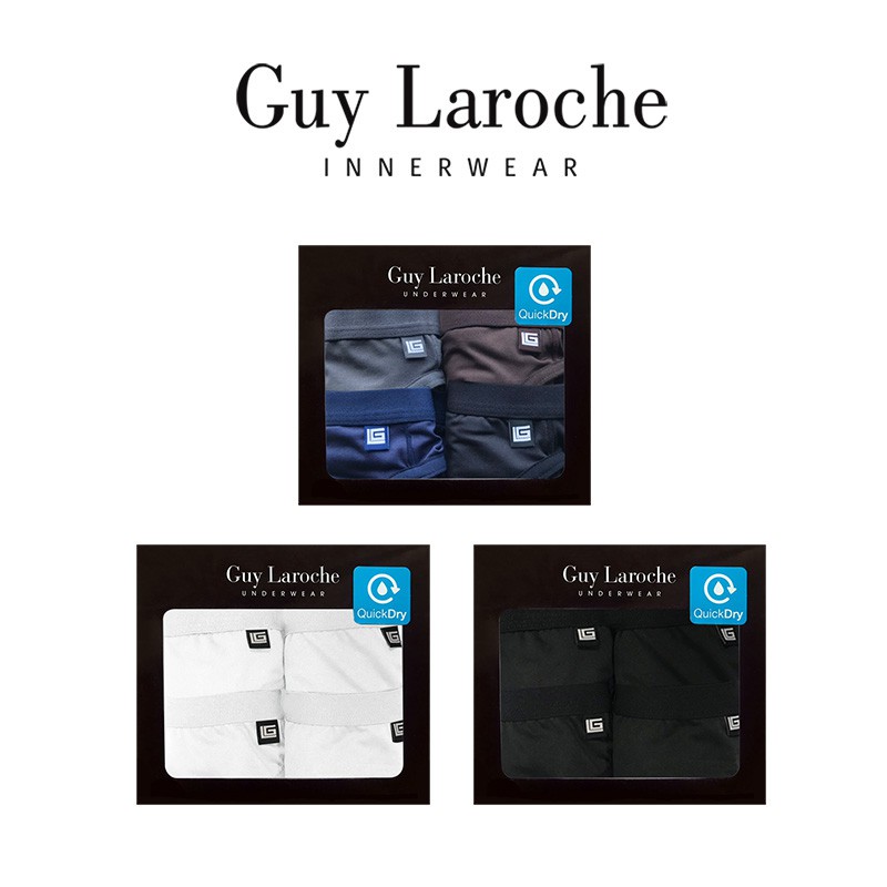 Guy Laroche กางเกงในชาย รุ่น Quick Dry  PACK 4  (JUS8901R6)